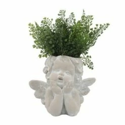 10" Resin Angel Planter Gray - Sagebrook Home 10 10" Resin Angel Planter Gray - Sagebrook Home -Cheap Planters Store unnamed file 4947