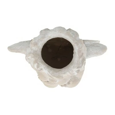 10" Resin Angel Planter Gray - Sagebrook Home 6 10" Resin Angel Planter Gray - Sagebrook Home - Image 5