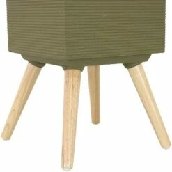 Sunnydaze Decor Sunnydaze Barkley Durable Indoor/Outdoor Fiber Clay Decorative Flower Pot - 13" Square - Bronze and Natural -Cheap Planters Store unnamed file 4951