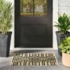 2pk Recycled Tapered Square Self-Watering Planters Black - Smith & Hawken™