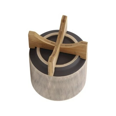 Set of 2 10.5" Mesh Planters with Stand Tan - Sagebrook Home 6 Set of 2 10.5" Mesh Planters with Stand Tan - Sagebrook Home - Image 5