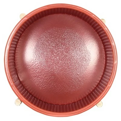 Sagebrook Home Set of 2 Diamond Planters in Metal Stand Gray/gold 8 Sagebrook Home Set of 2 Diamond Planters in Metal Stand Gray/gold - Image 7