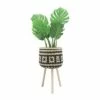Sagebrook Home Set of 3 Checkered Bamboo Planters Brown -Cheap Planters Store unnamed file 5148