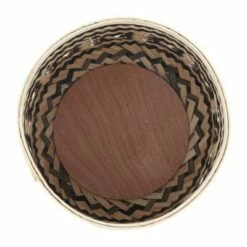 Sagebrook Home Set of 3 Checkered Bamboo Planters Brown -Cheap Planters Store unnamed file 5151