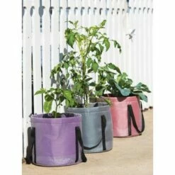 Reinforced Colorful Grow Bag, 12" x 11" - Gardener's Supply Company