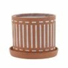 Sagebrook Home Set of 2 Ceramic Planters with Saucers Terracotta 2 Sagebrook Home Set of 2 Ceramic Planters with Saucers Terracotta -Cheap Planters Store unnamed file 5223