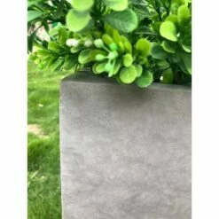 Kante Lightweight Modern Rectangular Outdoor Planter Natural Concrete - Rosemead Home & Garden, Inc. -Cheap Planters Store unnamed file 5235