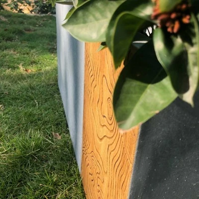 Rosemead Home & Garden, Inc. 15" Kante Lightweight Modern Outdoor Concrete Rectangular Planter Timber Ridge Gray - Rosemead Home & Garden, Inc. 3 Rosemead Home & Garden, Inc. 15" Kante Lightweight Modern Outdoor Concrete Rectangular Planter Timber Ridge Gray - Rosemead Home & Garden, Inc.