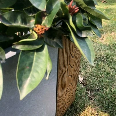 Rosemead Home & Garden, Inc. 15" Kante Lightweight Modern Outdoor Concrete Rectangular Planter Timber Ridge Gray - Rosemead Home & Garden, Inc. 8 Rosemead Home & Garden, Inc. 15" Kante Lightweight Modern Outdoor Concrete Rectangular Planter Timber Ridge Gray - Rosemead Home & Garden, Inc. - Image 6