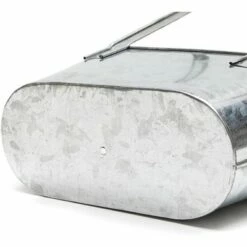 Juvale 2 Pack Large Oval Metal Wall Hanging Planters Pots Bucket for Indoor Outdoor Succulent 10 x 4.5 x 5" -Cheap Planters Store unnamed file 5313