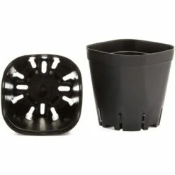 Juvale 150 Pack Small Plastic Flower Pots for Plants, Seedlings, 2.6 x 2.6 x 2.6 In -Cheap Planters Store unnamed file 5345