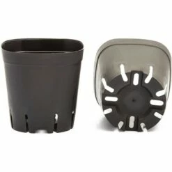 Juvale 150 Pack Small Plastic Flower Pots for Plants, Seedlings, 2.6 x 2.6 x 2.6 In -Cheap Planters Store unnamed file 5346