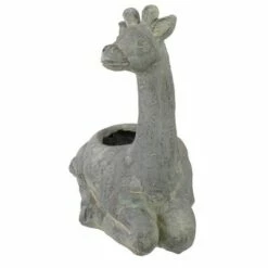 Northlight 16" Gray Seated Giraffe Outdoor Garden Planter 10 Northlight 16" Gray Seated Giraffe Outdoor Garden Planter -Cheap Planters Store unnamed file 5350