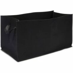 Okuna Outpost 3 Pack Fabric Garden Bed Plant Grow Bag Pot for Flower Vegetable, Black 23.6"x11.8" -Cheap Planters Store unnamed file 5389