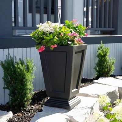 Aberdeen Tall Planter - Mayne White 4 Aberdeen Tall Planter - Mayne White - Image 2