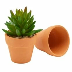 Juvale 10 Pack Terra Cotta Clay Pots, Small Plant Pots, Planters for Succulents & Cactus 2.6 x 2.6 x 2.5" -Cheap Planters Store unnamed file 5424