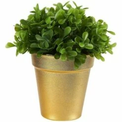 Juvale 6 Pack Mini Plant Pots for Flower and Succulent Display (Gold, 3.6 In) -Cheap Planters Store unnamed file 5434