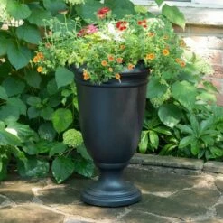 Ellington Urn Planter Black - Mayne -Cheap Planters Store unnamed file 5443
