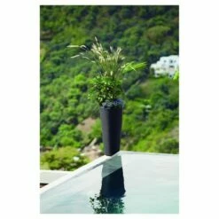 Bleeker Planter - Crescent Garden Black