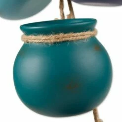 Zingz & Thingz Zingz & Thingz 23" Indoor/Outdoor Dangling Terracotta Mini Pots Blue Tones 14 Zingz & Thingz Zingz & Thingz 23" Indoor/Outdoor Dangling Terracotta Mini Pots Blue Tones -Cheap Planters Store unnamed file 5454