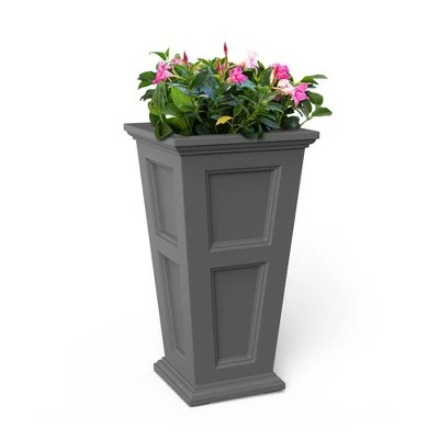 Fairfield Tall Planter Graphite Gray - Mayne 3 Fairfield Tall Planter Graphite Gray - Mayne