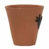 Natural Handthrown Terracotta Planter with Decorative Metal Accent - Foreside Home & Garden -Cheap Planters Store unnamed file 5539