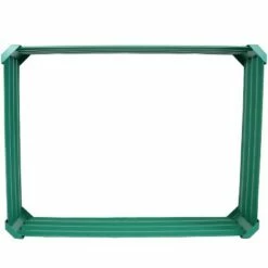 Sunnydaze Decor Sunnydaze Powder-Coated Steel Rectangle Raised Garden Bed Kit for Plants, Flowers, Herbs and Vegetables - 47" W x 11" Deep - Green -Cheap Planters Store unnamed file 557