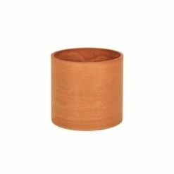 9" Simple Minimalist Tabletop and Floor Florence Wood Stone and Iron Planter with Stand Terra Cotta - ACHLA Designs -Cheap Planters Store unnamed file 5633