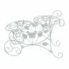 Northlight 14.5" Two Tier White Butterfly Garden Patio Cart Outdoor Flower Pot Holder -Cheap Planters Store unnamed file 5673