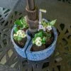 Handmade Glazed Ceramic Cobblestone Umbrella Half Moon Shaped Planter Blue - Alfresco Home LLC 1 Handmade Glazed Ceramic Cobblestone Umbrella Half Moon Shaped Planter Blue - Alfresco Home LLC -Cheap Planters Store unnamed file 5746