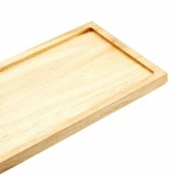 Juvale Black Rectangle Cement Planter Indoor Outdoor with Wooden Drainage Base (8.34 x 4 x 3 in) -Cheap Planters Store unnamed file 5803