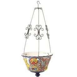 Plow & Hearth - Authentic Mexican Talavera Hanging Planter 10 Plow & Hearth - Authentic Mexican Talavera Hanging Planter -Cheap Planters Store unnamed file 5816