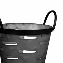 Olive Bucket Galvanized Metal Planter - Foreside Home & Garden -Cheap Planters Store unnamed file 5826