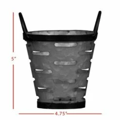 Olive Bucket Galvanized Metal Planter - Foreside Home & Garden -Cheap Planters Store unnamed file 5827