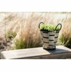 Olive Bucket Galvanized Metal Planter - Foreside Home & Garden -Cheap Planters Store unnamed file 5828