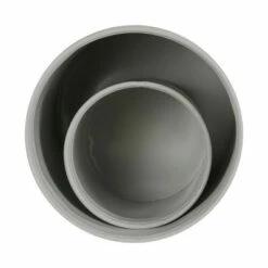 Gray Metal Set of 2 Planters - Foreside Home & Garden -Cheap Planters Store unnamed file 5913