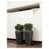 21' x 36'H Daniel Tall Planter - Crescent Garden Black -Cheap Planters Store unnamed file 5955
