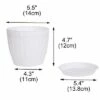 Unique Bargains Home Windowsill Office Plastic Barrel Shape Plant Flower Planters -Cheap Planters Store unnamed file 5970