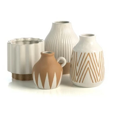 Loma White Planter - Shiraleah 3 Loma White Planter - Shiraleah - Image 2