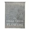 "Field Fresh Flowers" Whitewashed Galvanized Metal Planter - Foreside Home & Garden 1 "Field Fresh Flowers" Whitewashed Galvanized Metal Planter - Foreside Home & Garden -Cheap Planters Store unnamed file 6018