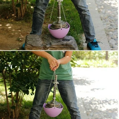 Unique Bargains Home Garden Plastic Plant Hanging Flower Pot Holder Planters 7 Unique Bargains Home Garden Plastic Plant Hanging Flower Pot Holder Planters - Image 5