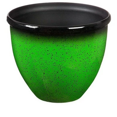 Plow & Hearth Colorful Faux Glazed Ceramic Self-Watering Planter 5 Plow & Hearth Colorful Faux Glazed Ceramic Self-Watering Planter - Image 3