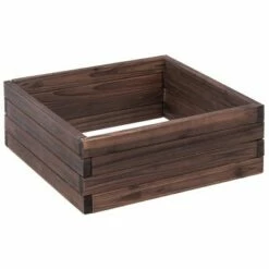 Costway Square Raised Garden Bed Flower Vegetables Seeds Planter Kit Elevated Box -Cheap Planters Store unnamed file 606