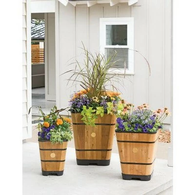VegTrug™ Tapered Square Planter, 12" - VegTrug 3 VegTrug™ Tapered Square Planter, 12" - VegTrug