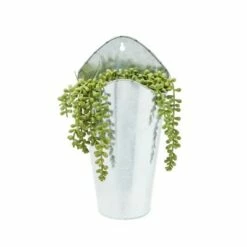 Farmlyn Creek 3 Pack Metal Wall Hanging Planter, Galvanized Plant Pots for Indoor & Outdoor Wall Decor, 11.7 x 5.8 in 11 Farmlyn Creek 3 Pack Metal Wall Hanging Planter, Galvanized Plant Pots for Indoor & Outdoor Wall Decor, 11.7 x 5.8 in -Cheap Planters Store unnamed file 6078