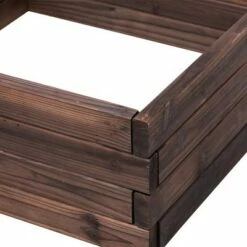 Costway Square Raised Garden Bed Flower Vegetables Seeds Planter Kit Elevated Box -Cheap Planters Store unnamed file 608