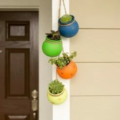 Zingz & Thingz Zingz & Thingz 4pc Indoor/Outdoor Dangling Terracotta Fiesta Pots -Cheap Planters Store unnamed file 6147
