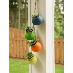 Zingz & Thingz Zingz & Thingz 4pc Indoor/Outdoor Dangling Terracotta Fiesta Pots -Cheap Planters Store unnamed file 6148