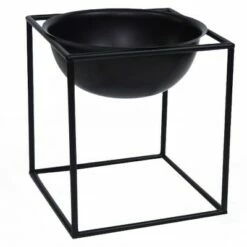 Uniquewise Contemporary Black Metal Table Flower Planter Pot with Stand for Entryway, Living Room, Kitchen, or Dining Room 8 Uniquewise Contemporary Black Metal Table Flower Planter Pot with Stand for Entryway, Living Room, Kitchen, or Dining Room -Cheap Planters Store unnamed file 6153
