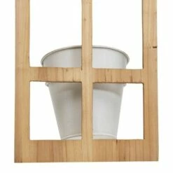 White Wood & Metal Wall Planter - Foreside Home & Garden -Cheap Planters Store unnamed file 6197